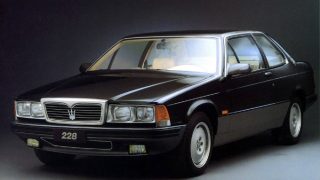 マセラティ 228 (’84-’92):ビトゥルボの上位に位置する高級クーペとして登場