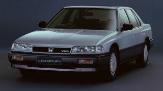 ホンダ レジェンド (初代 KA1-6 ’85-’90):ホンダ初の3ナンバー車。プレミアムなセダンとハードトップ