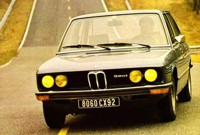 BMW 520 sedan 1972