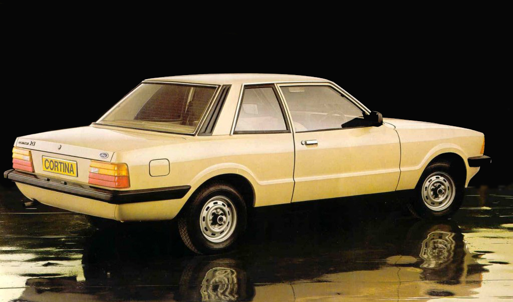 フォード コーティナ (Mk5 1979-1982)：先代のビッグマイナーチェンジ 