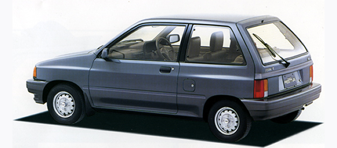 フォード フェスティバ 初代 1986 1993 マツダが設計を担当しフォード ブランドで販売 ビークルズ