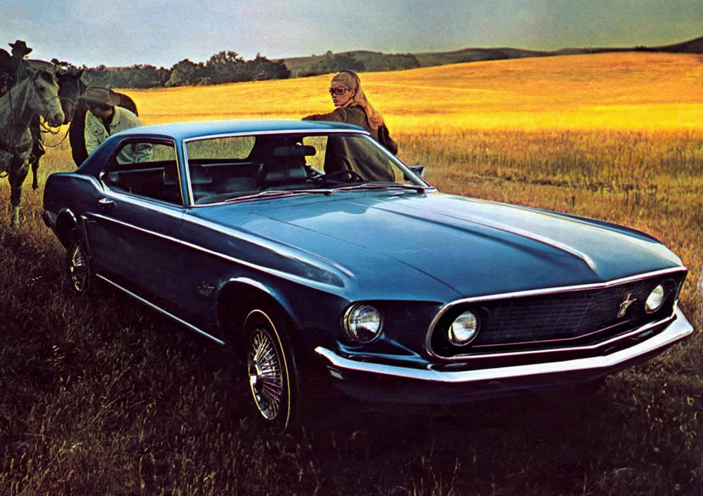 フォード マスタング 2代目 1969 1973 ボディ拡大とパワーアップによりマッスルカー志向に ビークルズ