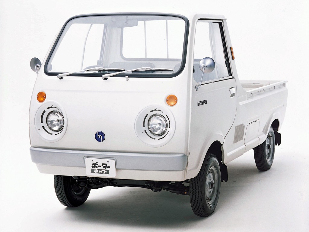 マツダ ポーター (1968-1989)：B360の後継モデルとして登場し 