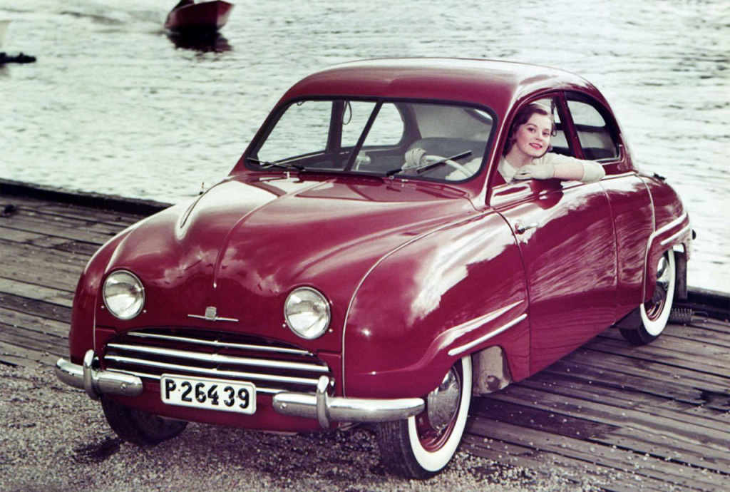 サーブ 92 1949 1956 先進的な機構を採用したサーブ車初の市販モデル ビークルズ