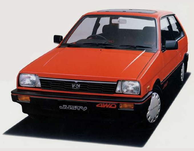 スバル ジャスティ (初代 1984-1994)：スバル初のBセグメントハッチバック車 [KA7/8] | ビークルズ