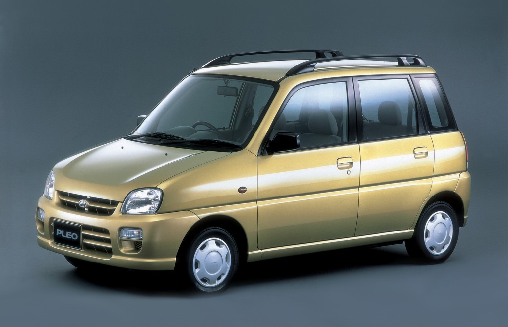 スバル プレオ (初代 1998-2010)：ヴィヴィオの後継車種として登場した 