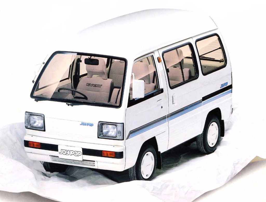スズキ エブリイ (2代目 1985-1991)：手堅いメカニズムを採用した軽ワンボックス車 [DA41V/DB41V/DA51V/DB51V] |  ビークルズ