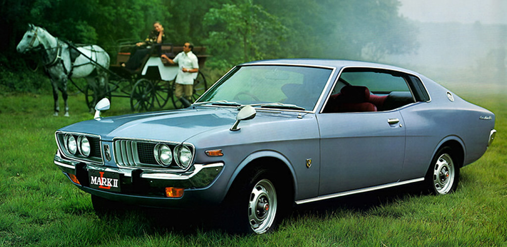 トヨタ トヨペット コロナマーク 2代目 1972 1976 スタイリッシュに変貌すると共に6気筒車を設定 X10 ビークルズ