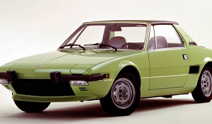 フィアット X1/9 (128AS/AS1 1972-1989):ガンディーニがデザインしたコンパクト・ミッドシップ