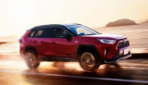 HYOGO PAINT AXAH トヨタ RAV4 PHV クリアブラック リアエンブレム